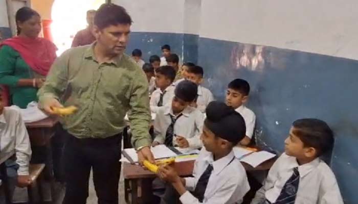 shamsher school mid day meal