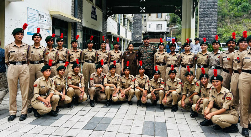 सोलन कॉलेज के NCC कैडेट्स