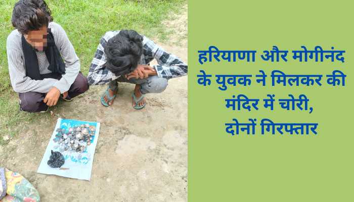 मंदिर में चोरी की वारदात