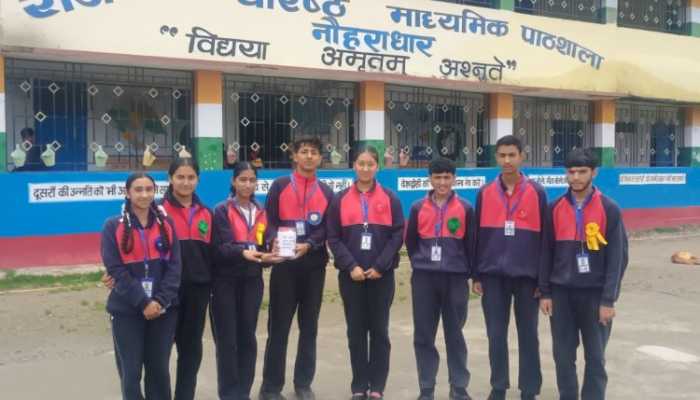 नौहराधार स्कूल के बच्चों