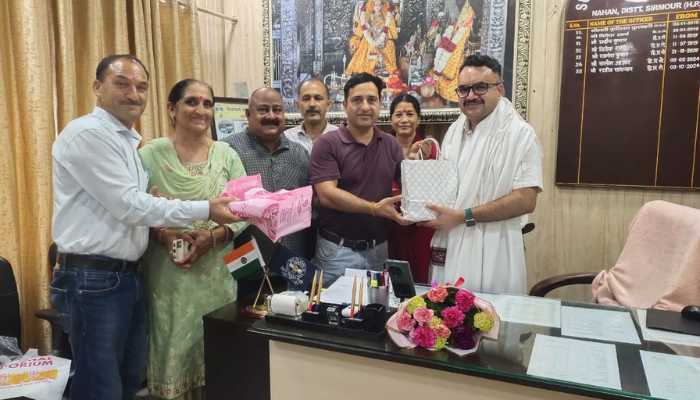 एसडीएम का जताया आभार