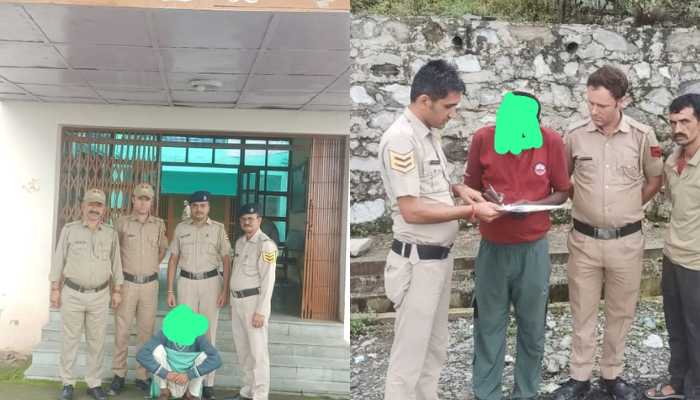 पुलिस की दो अलग-अलग कार्रवाइयों