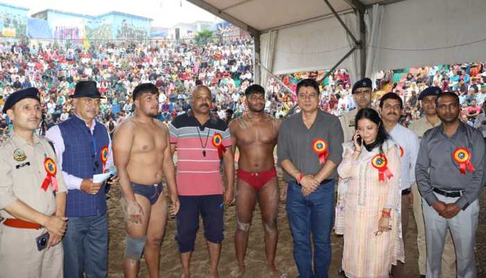 दंगल प्रतियोगिता का शुभारंभ